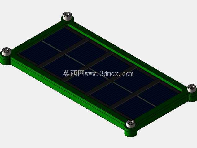 0.5V,250mA太阳能电池板焊接治具及外壳
