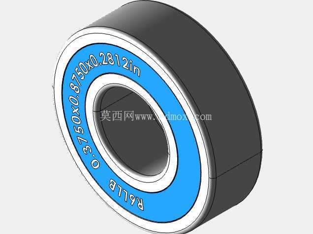 完整的内部参数化微英寸双密封轴承库 20240214 — 双密封微英寸系列微型轴承的 SolidWorks 和 Step 模型