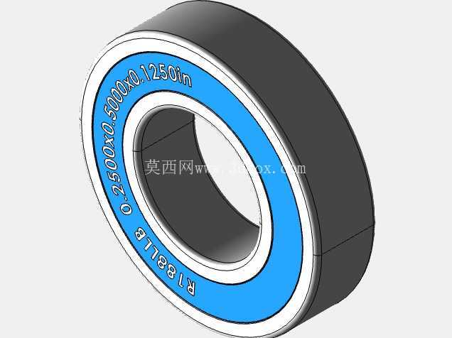 完整的全球参数化微英寸双密封轴承库 20240214 — 双密封微英寸系列微型轴承的 SolidWorks 和 Step 模型