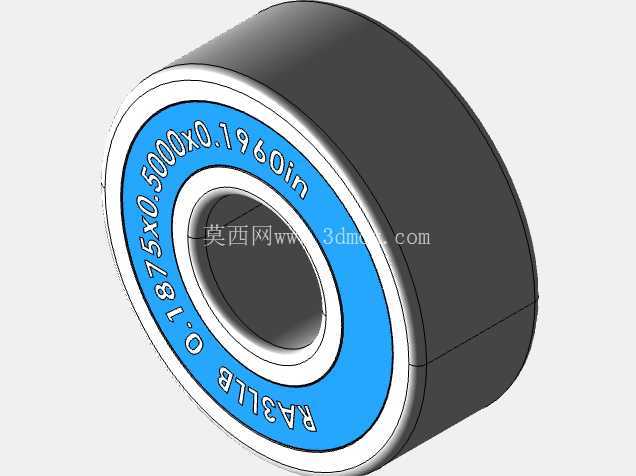 完整的全球参数化微英寸双密封轴承库 20240214 — 双密封微英寸系列微型轴承的 SolidWorks 和 Step 模型