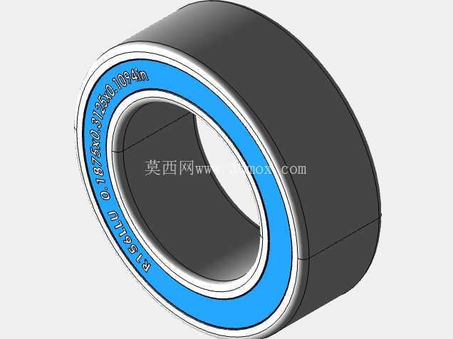 完整的全球参数化微英寸双密封轴承库 20240214 — 双密封微英寸系列微型轴承的 SolidWorks 和 Step 模型