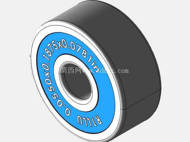 完整的全球参数化微英寸双密封轴承库 20240214 — 双密封微英寸系列微型轴承的 SolidWorks 和 Step 模型