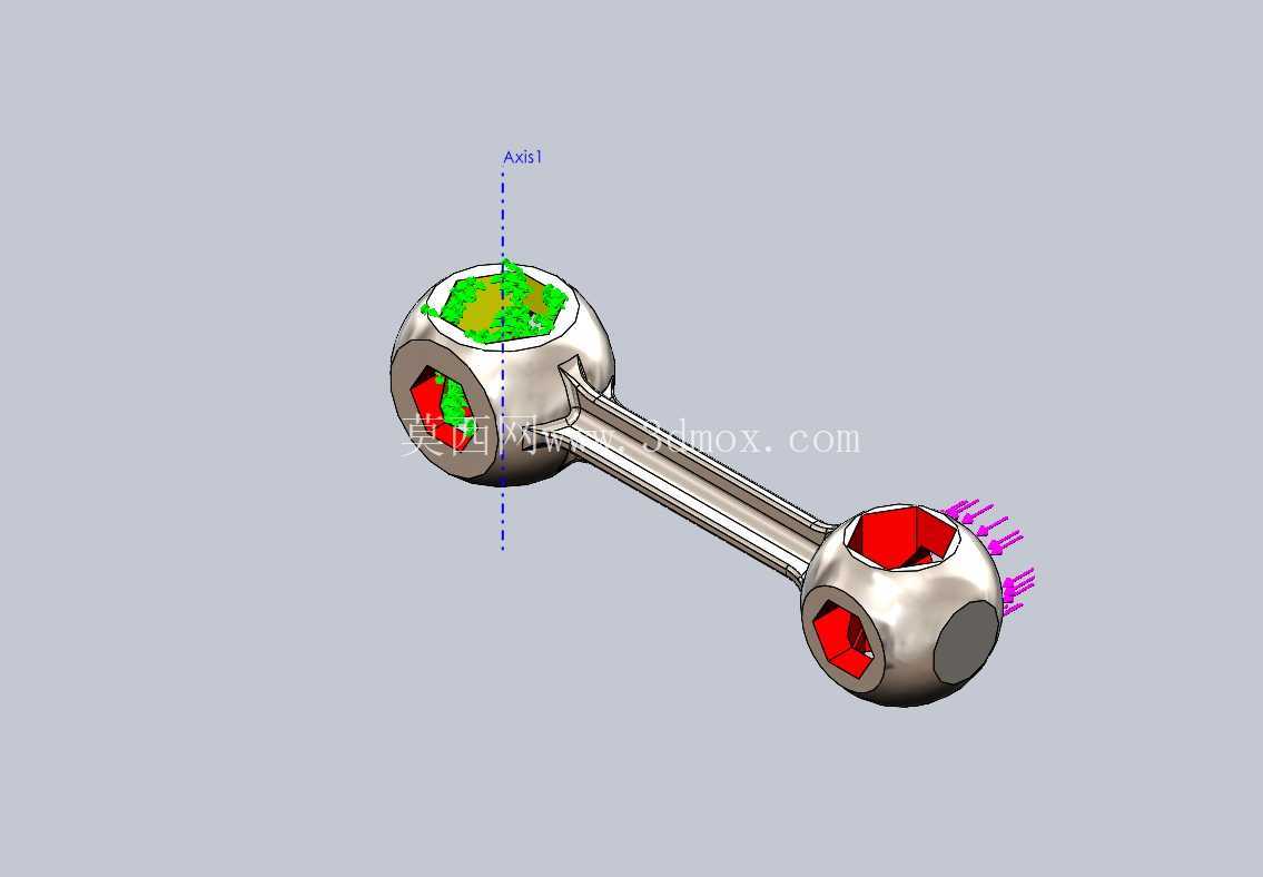 FEA - SolidWorks - BoneWrench