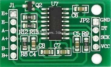 50kg称重传感器支架HX711