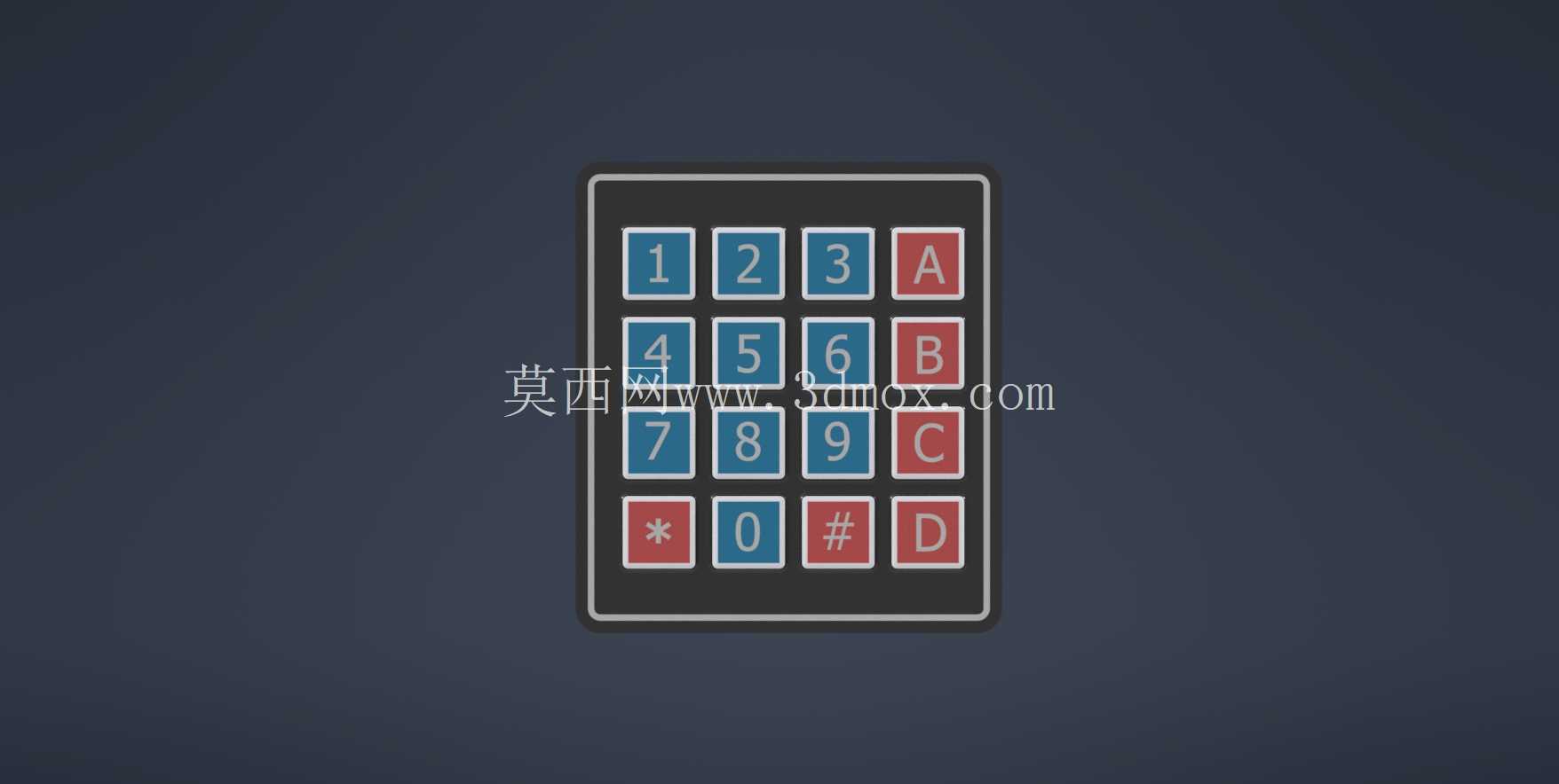 4x4 键盘