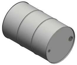 TAMBOR metallico 200L