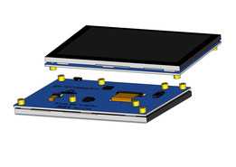 5Ӣ����ݴ���IPS��ʾ��800x480 MIPI DSI�ӿڣ�����Raspberry Pi