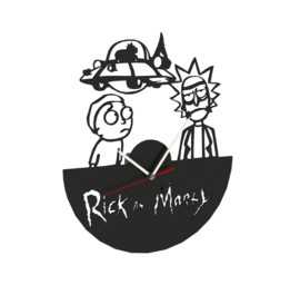 Rick and Morty乙烯基挂钟