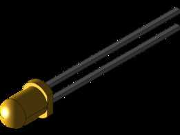 led amarillo 3mm JAIRMH