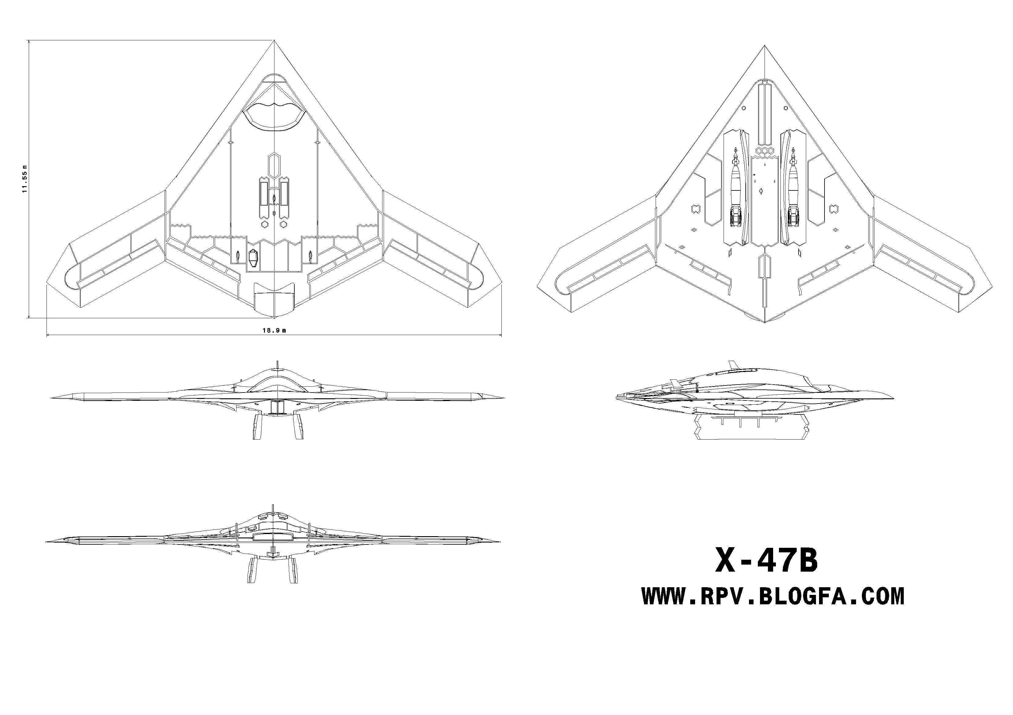 X-47B无人机(无人机)