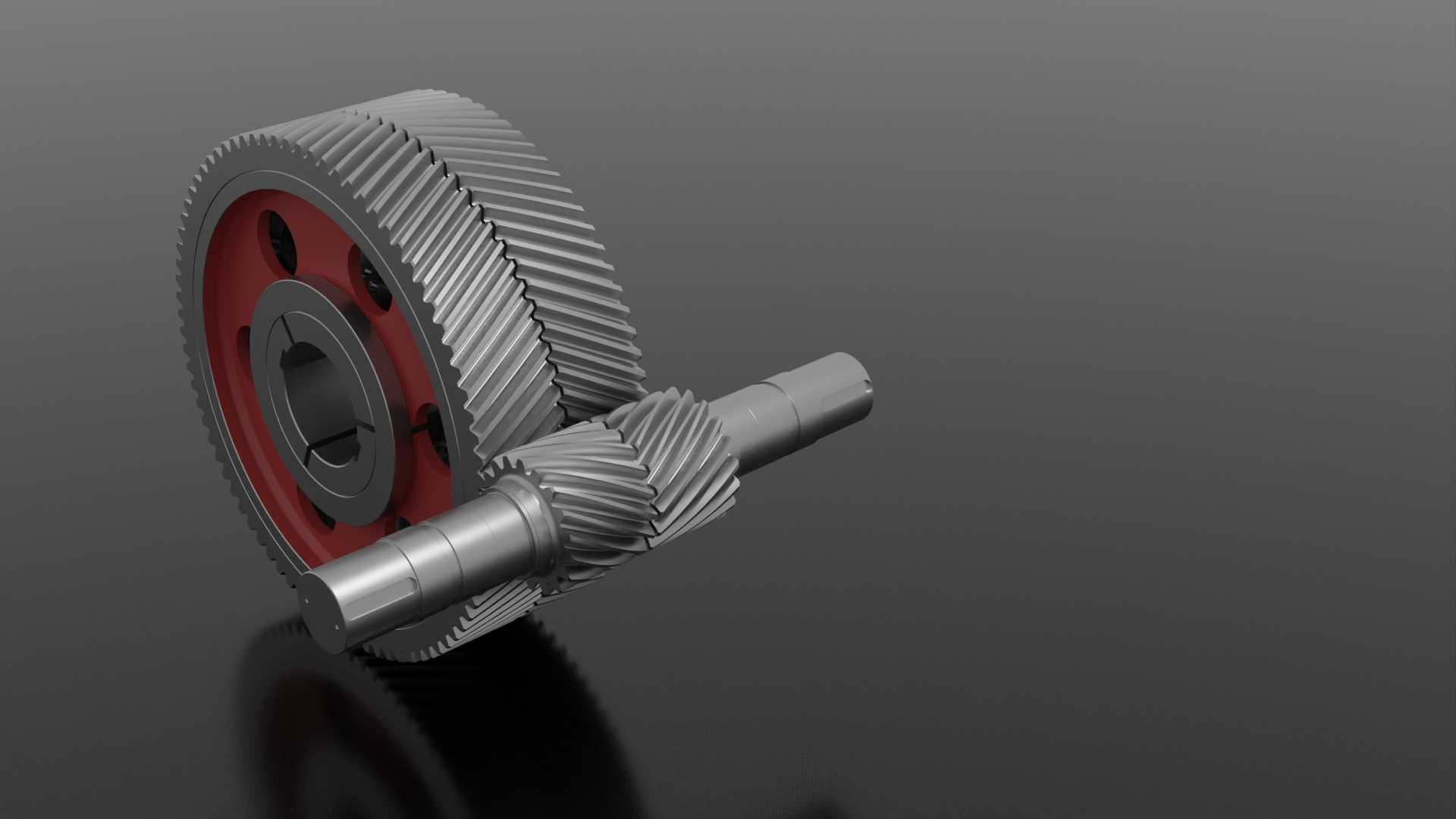 Gears Blender渲染01