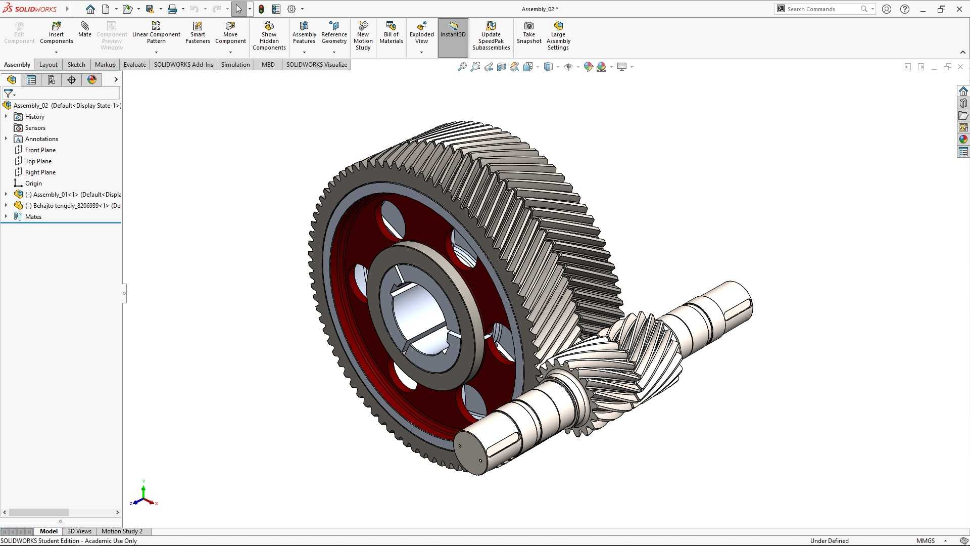 Gears Blender渲染01
