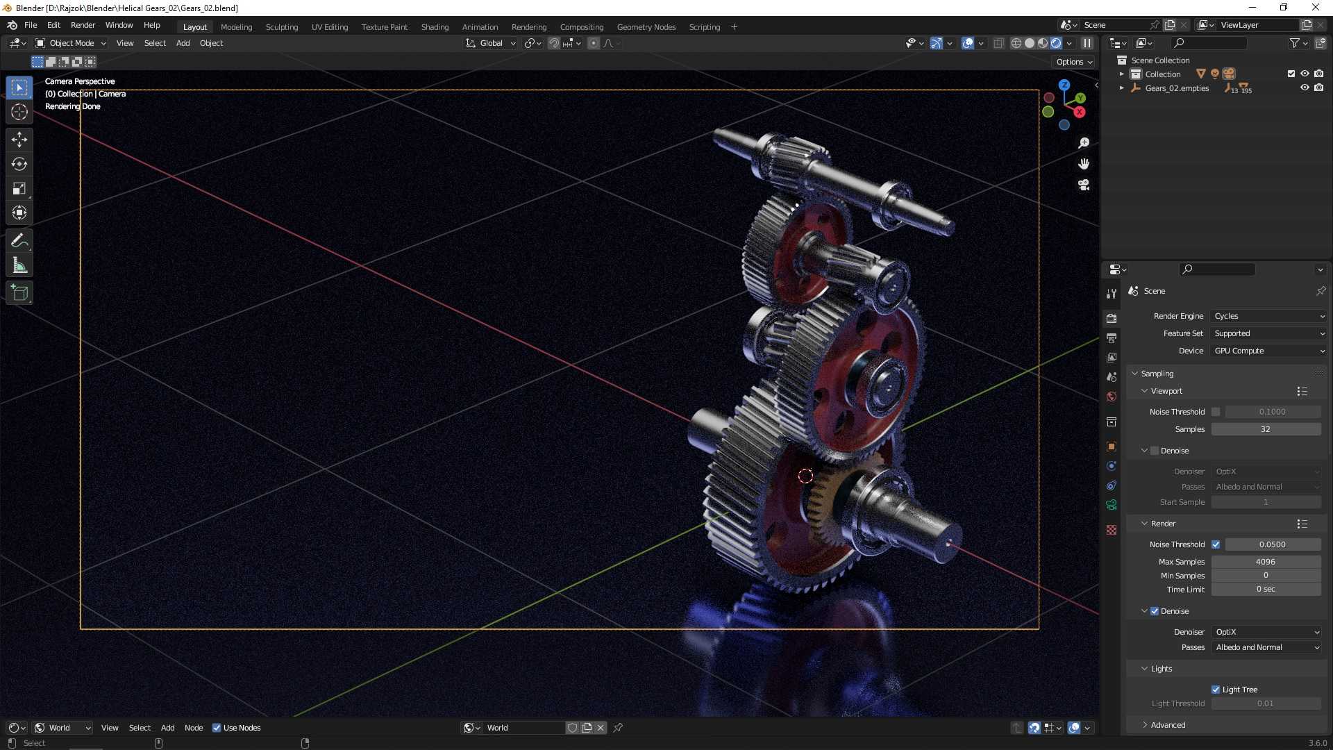 Gears Blender��Ⱦ02