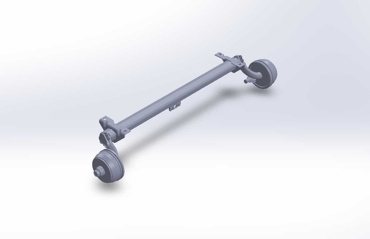 扭力轴AL-KO 750Kg 1000mm