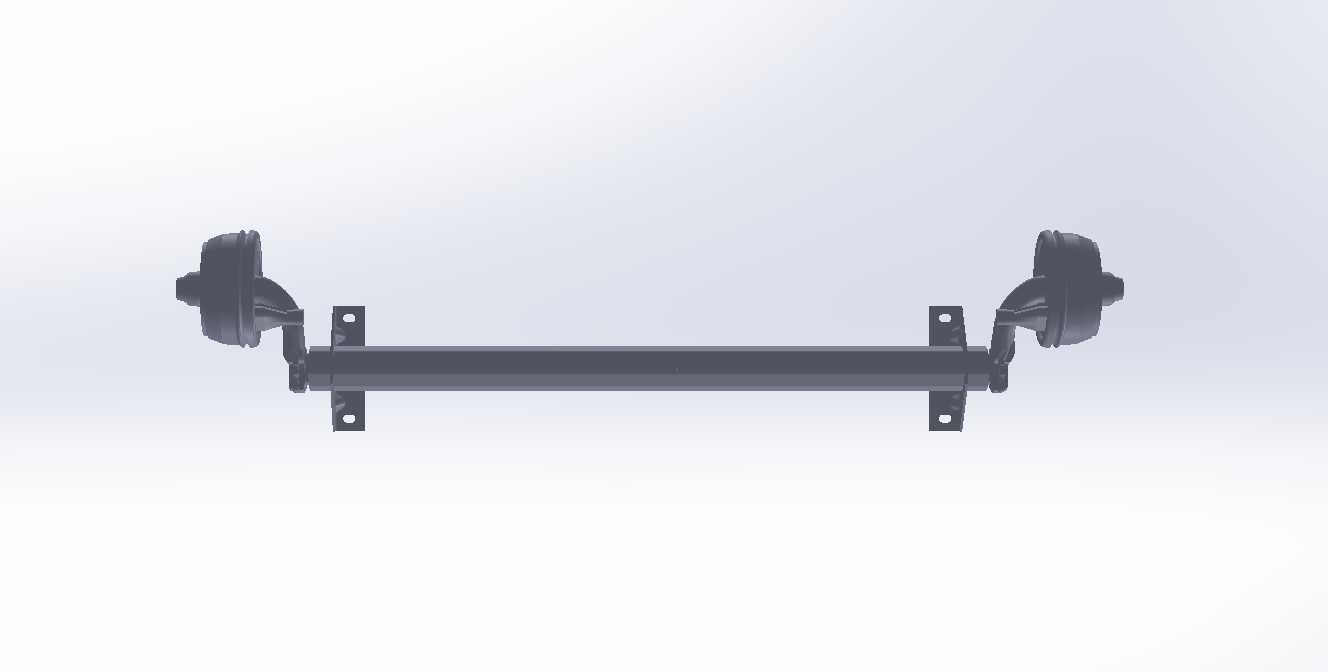 扭力轴AL-KO 750Kg 1000mm