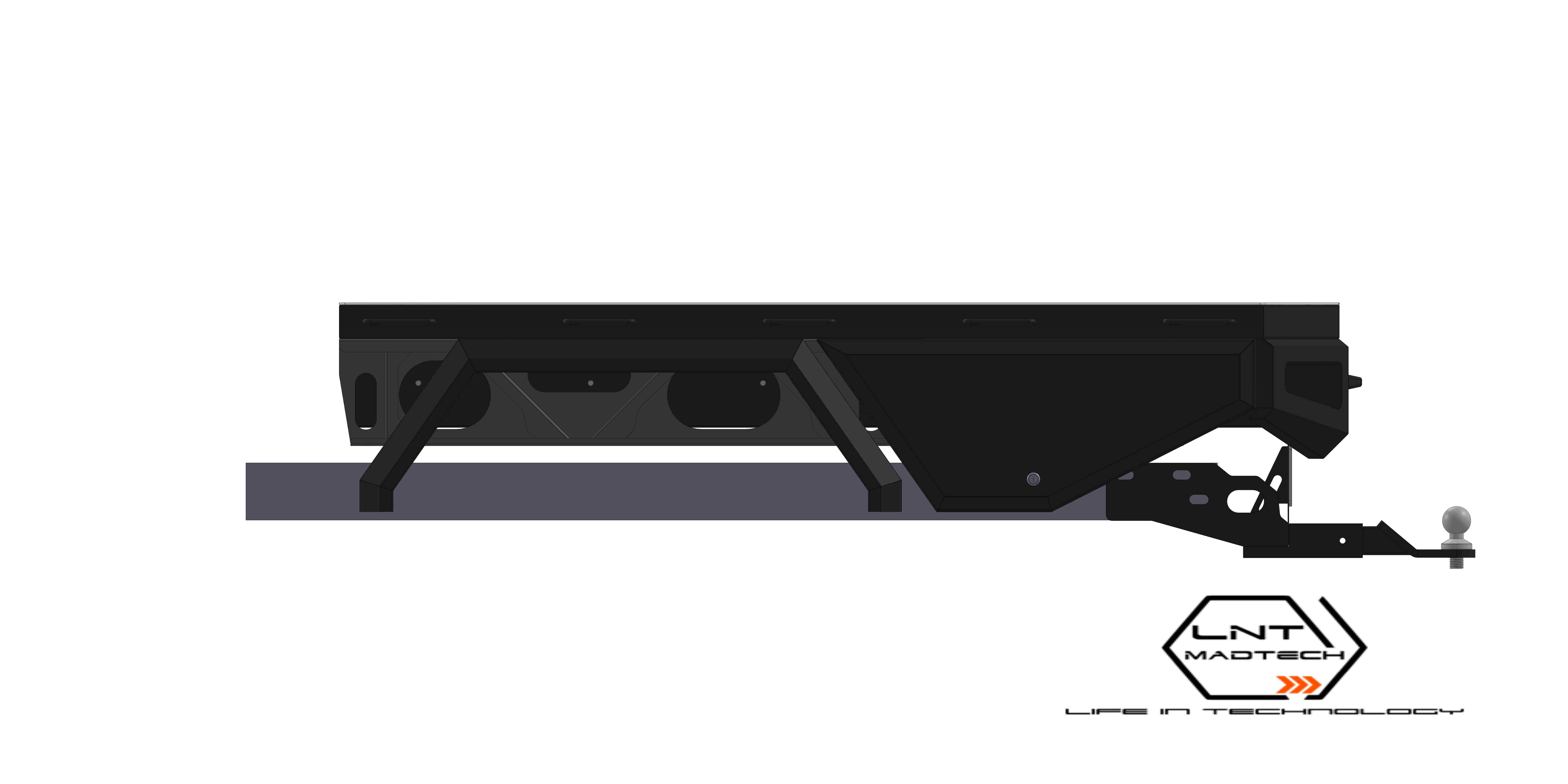 FORD Ranger 2012-2021ƽ�忨������ͺ�01[FBT1R12+]
