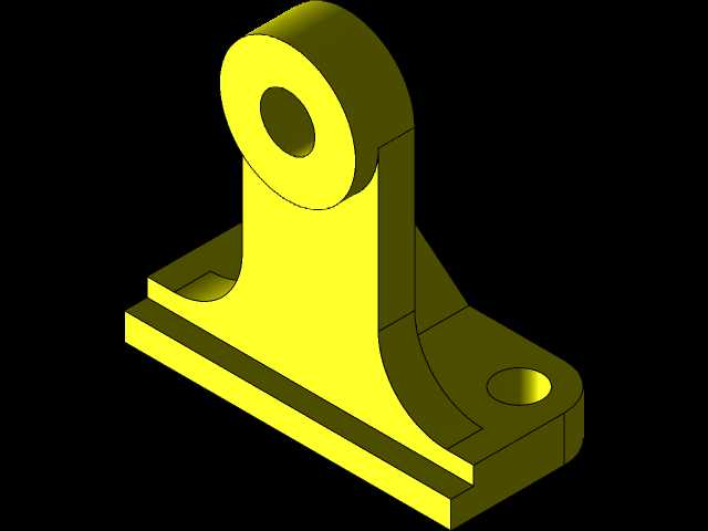 Inventor中的皮带轮支架部件|| Inventor部件|| Inventor教程|| Inventor Cad