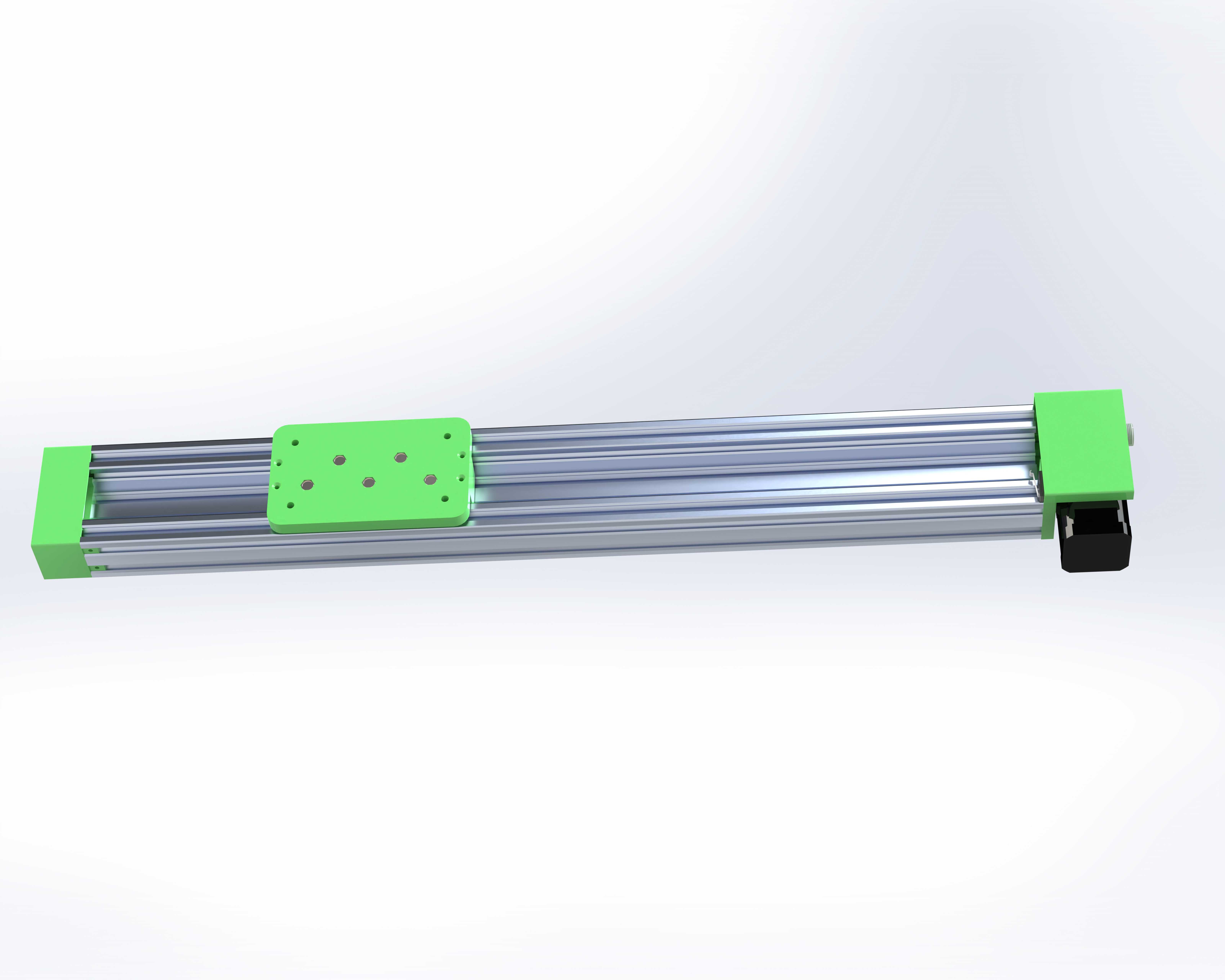 线性轴套件3D打印,特别适用于galvo激光器