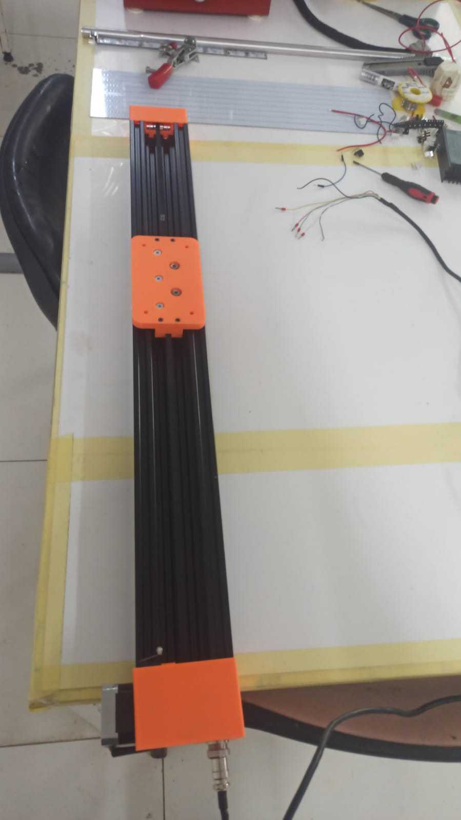 线性轴套件3D打印,特别适用于galvo激光器