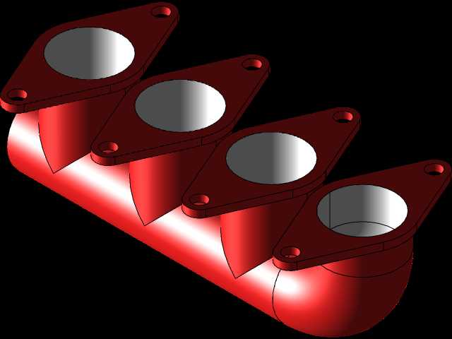 Autodesk Inventor中的排气歧管|| Inventor绘图教程|| Inventor教程||三维Cad