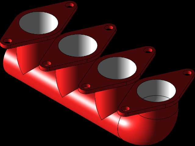 Autodesk Inventor中的排气歧管|| Inventor绘图教程|| Inventor教程||三维Cad