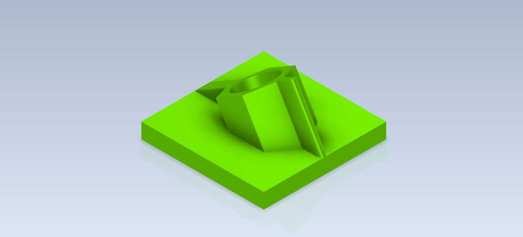 三维CAD基本练习/Autodesk Inventor Pro