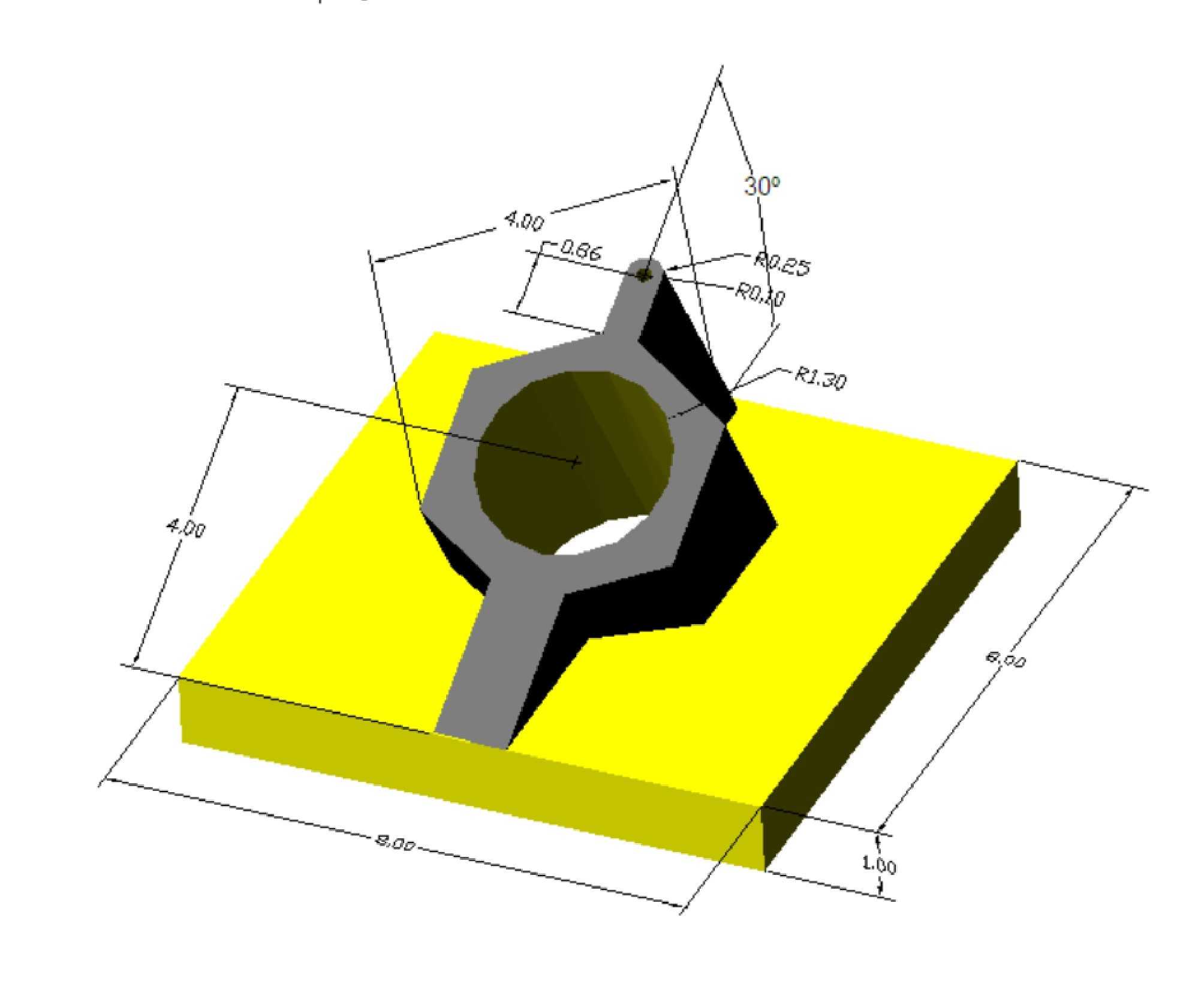 三维CAD基本练习/Autodesk Inventor Pro