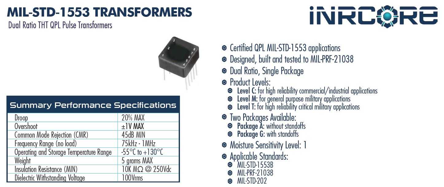 iNRCORE MIL-STD-1553��ѹ����˫��