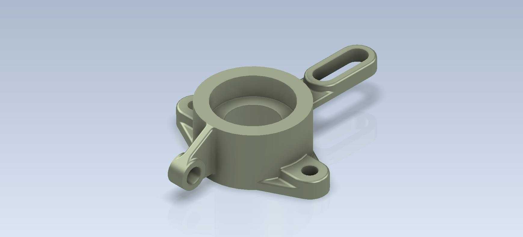 三维CAD基本练习/控制支架/Soporte de Control/Autodesk Inventor Pro