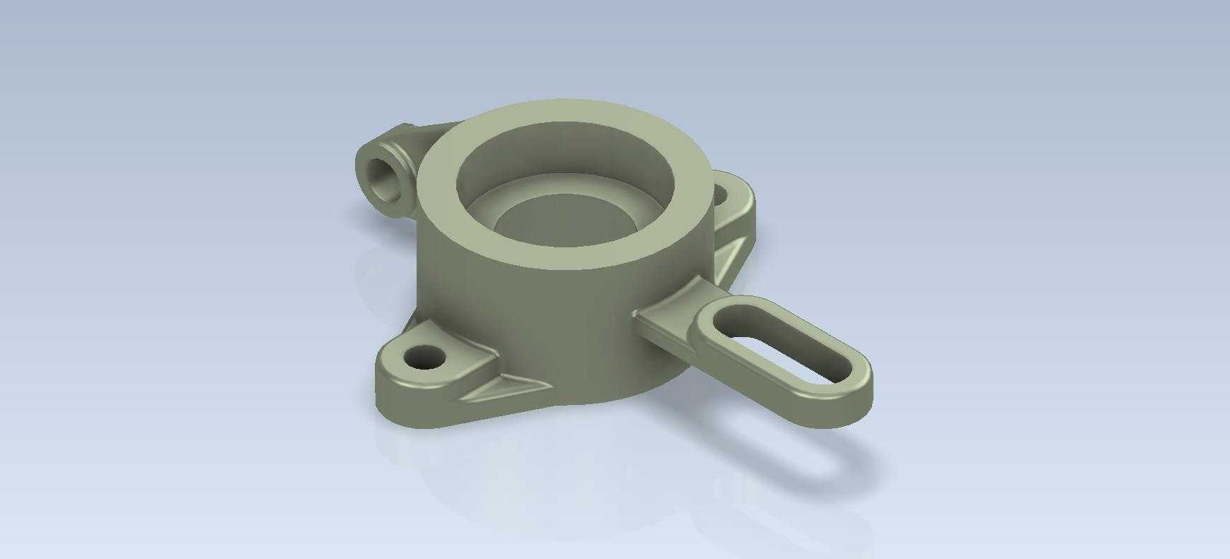 三维CAD基本练习/控制支架/Soporte de Control/Autodesk Inventor Pro