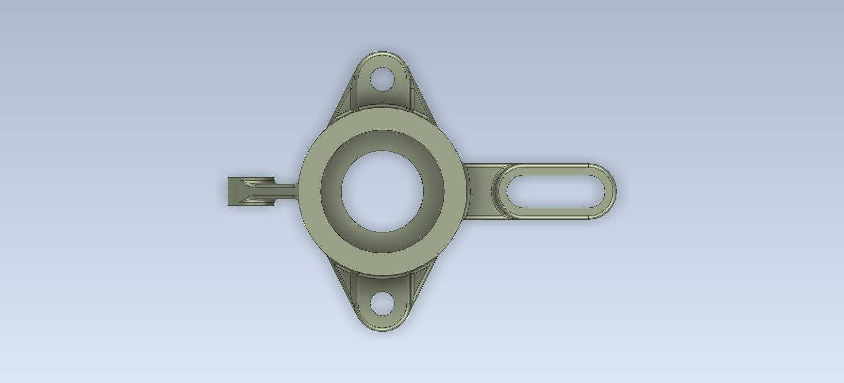 三维CAD基本练习/控制支架/Soporte de Control/Autodesk Inventor Pro