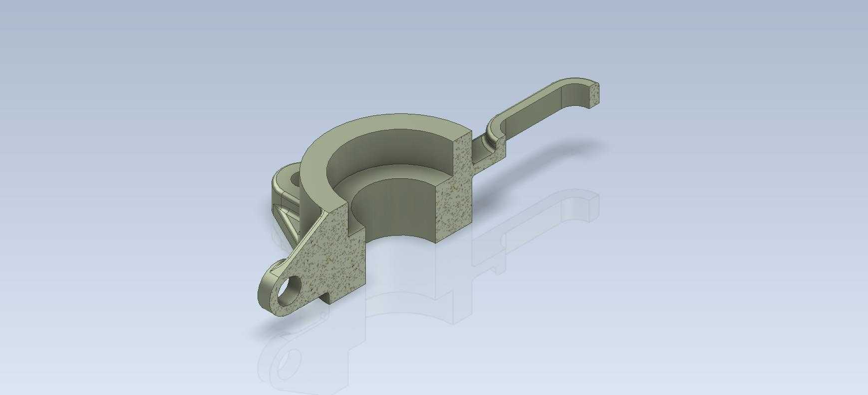 三维CAD基本练习/控制支架/Soporte de Control/Autodesk Inventor Pro