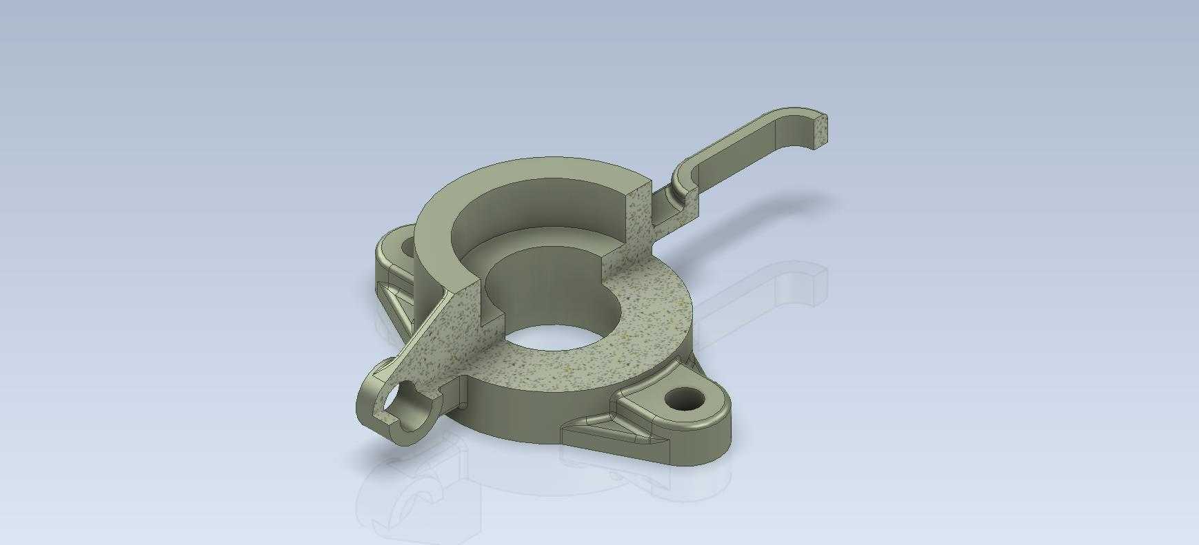 三维CAD基本练习/控制支架/Soporte de Control/Autodesk Inventor Pro