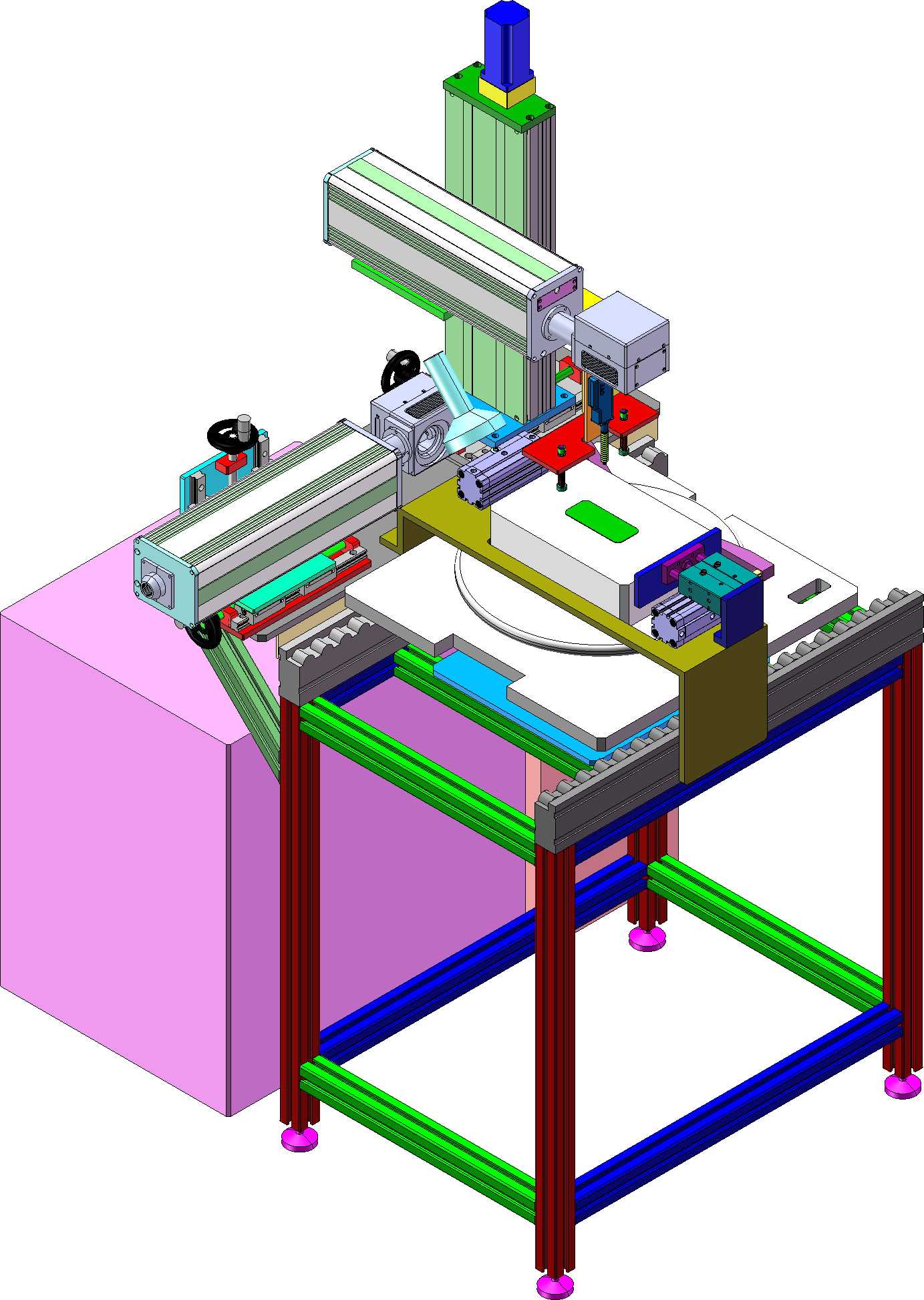 在线打标机锂类SolidWorks