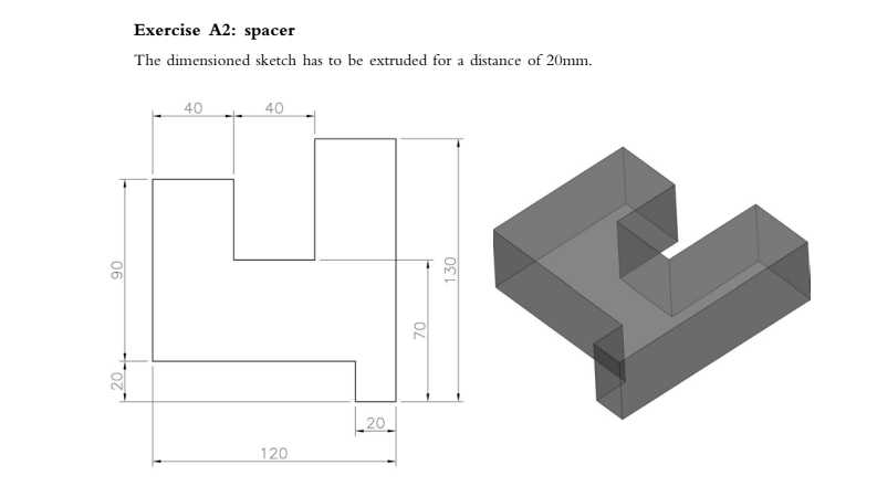 Ejercicio A2 Autodesk Inventor Professional 2023
