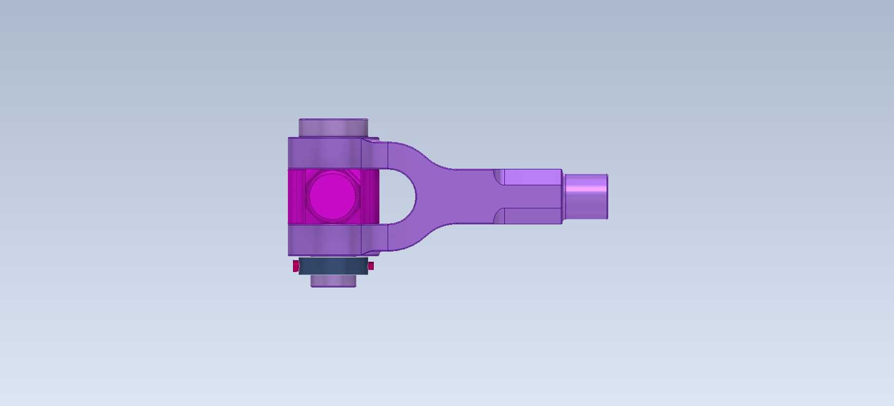三维CAD基本练习/关节/Junta Articulada/Autodesk Inventor Pro