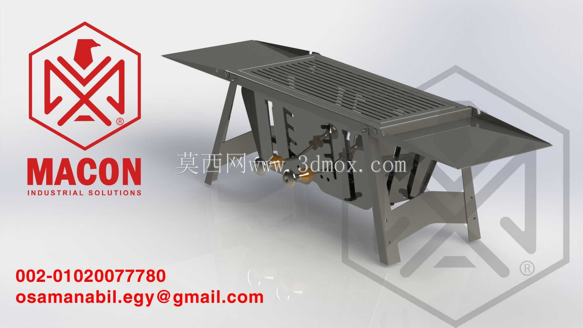 可折叠烤架2024