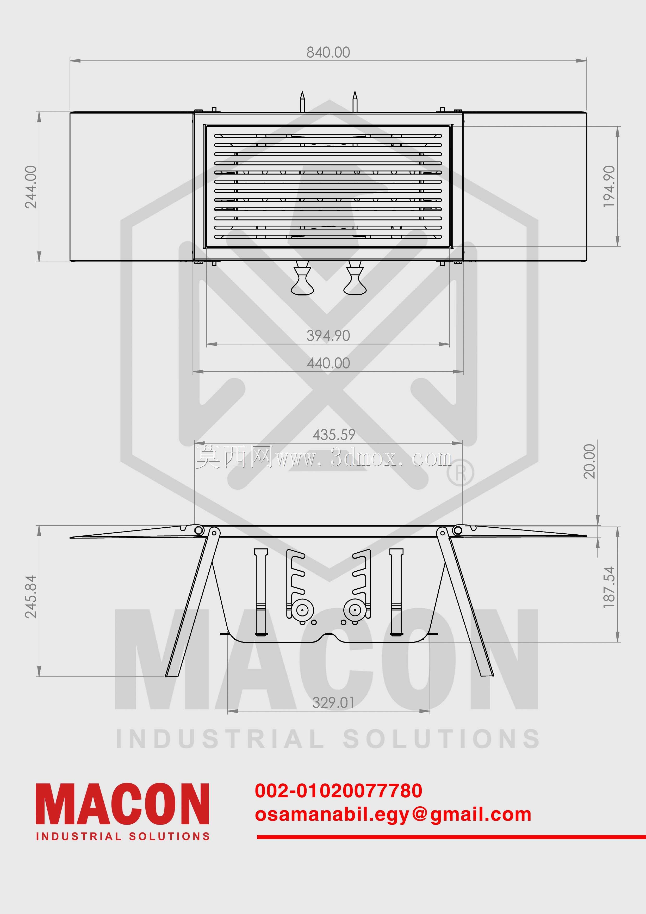 可折叠烤架2024