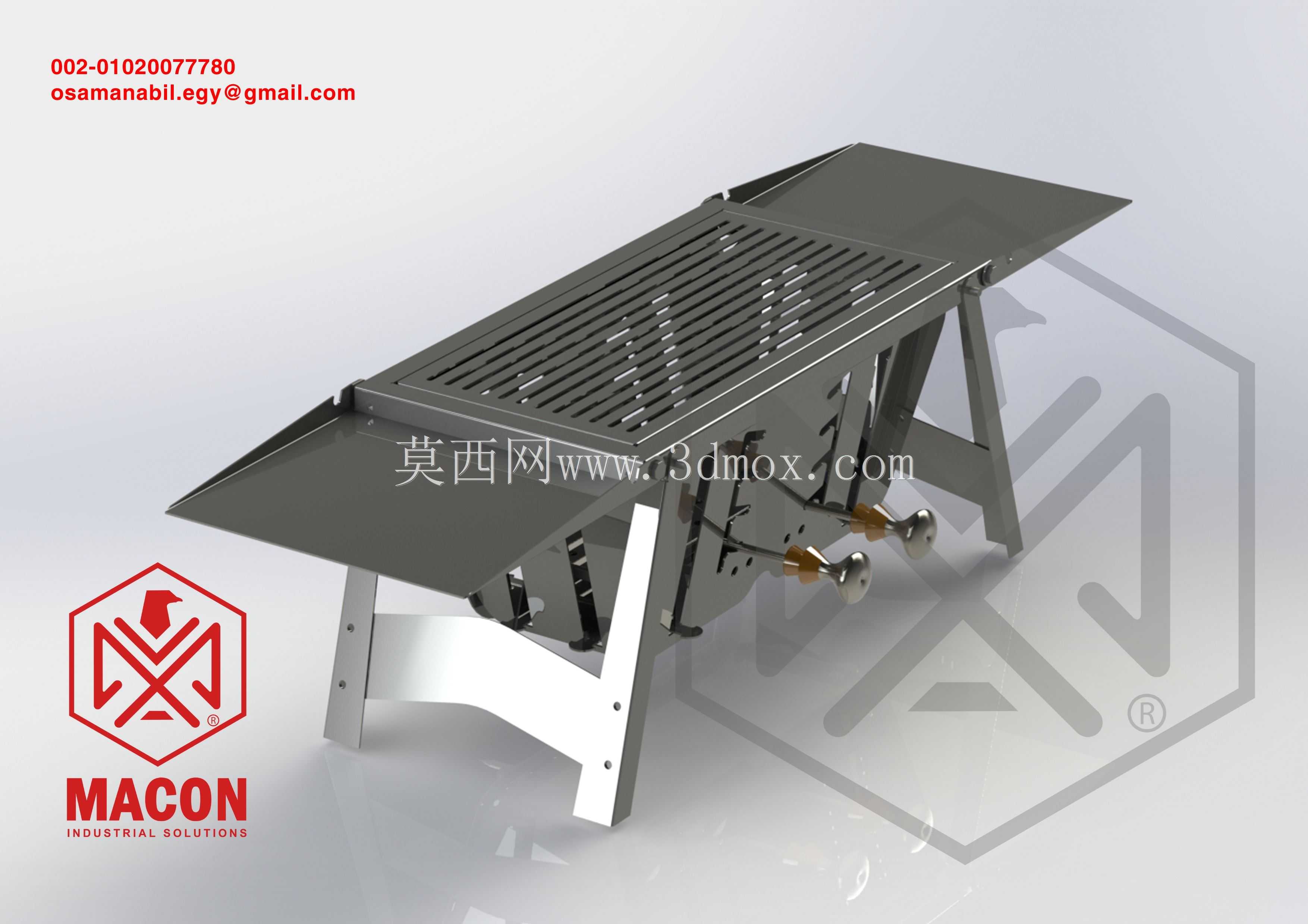 可折叠烤架2024