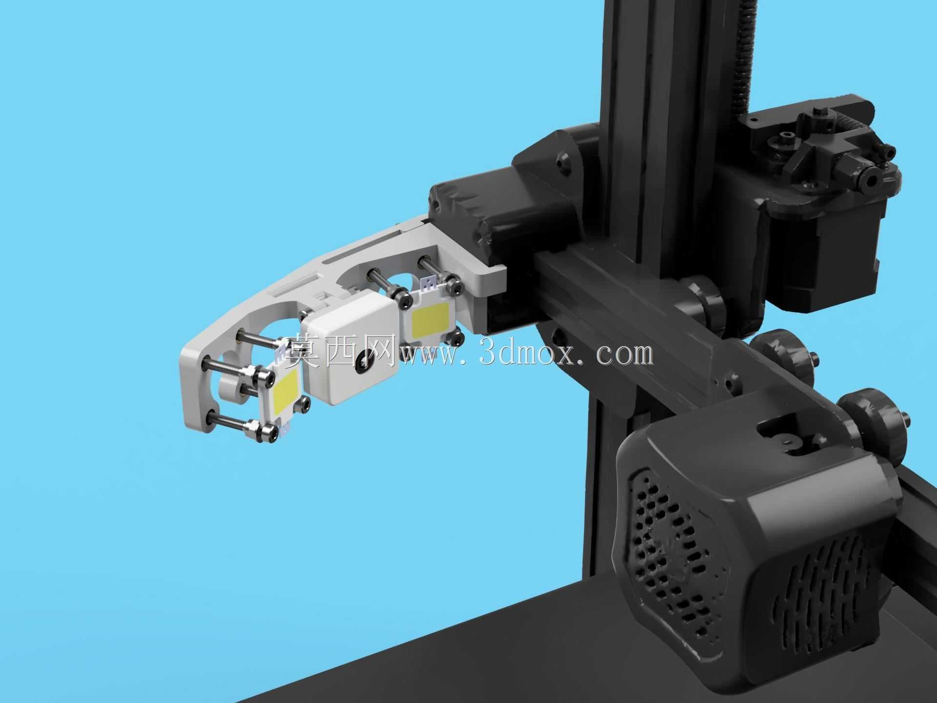 Pi Cam v3支架+Ender 3 V2的2个10W LED