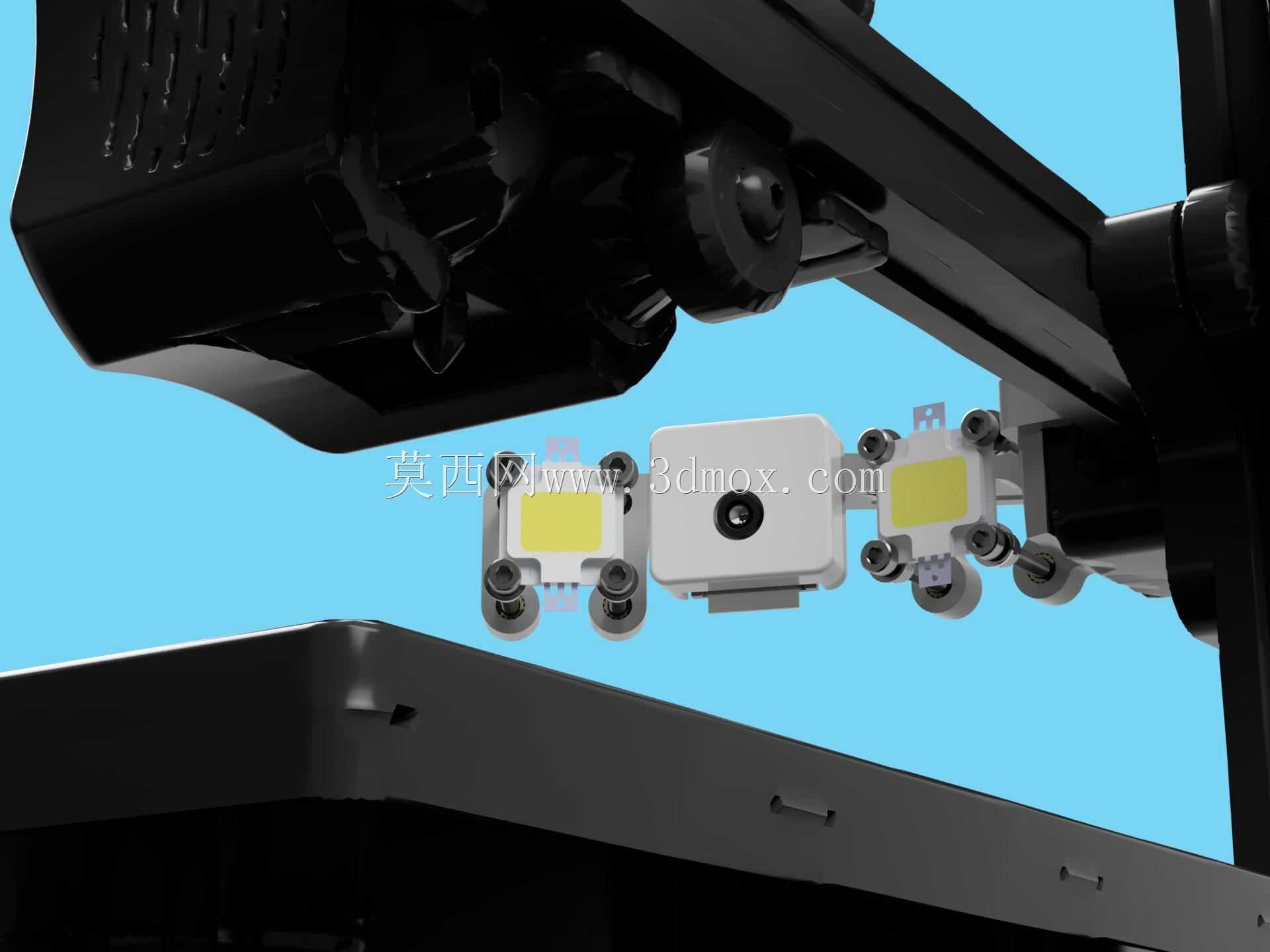 Pi Cam v3支架+Ender 3 V2的2个10W LED