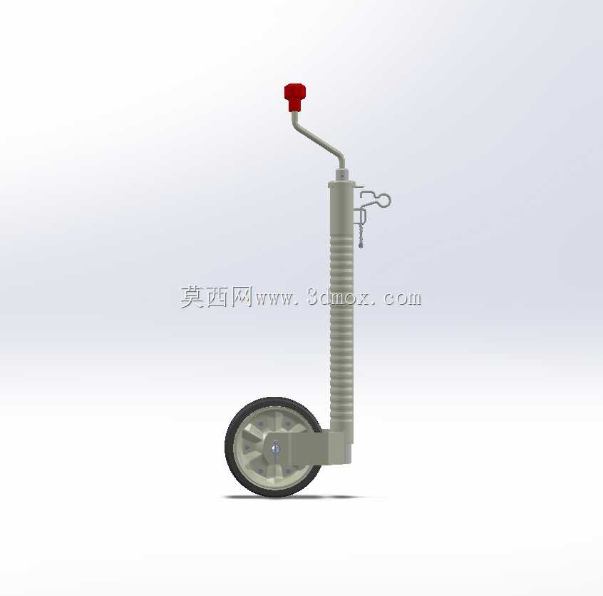 带防滑装置的JOCKEY WHEEL 48,300 KG