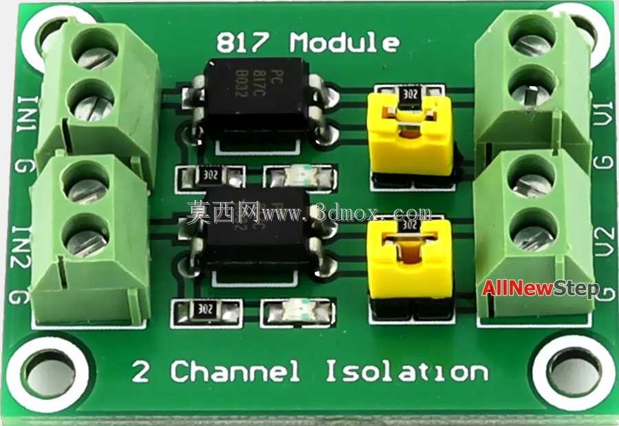 PC817双通道光耦模块