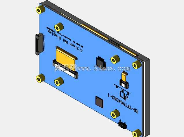 用于Raspberry Pi的IPS 4.3英寸电容式触摸显示器800x480 MIPI DSI接口
