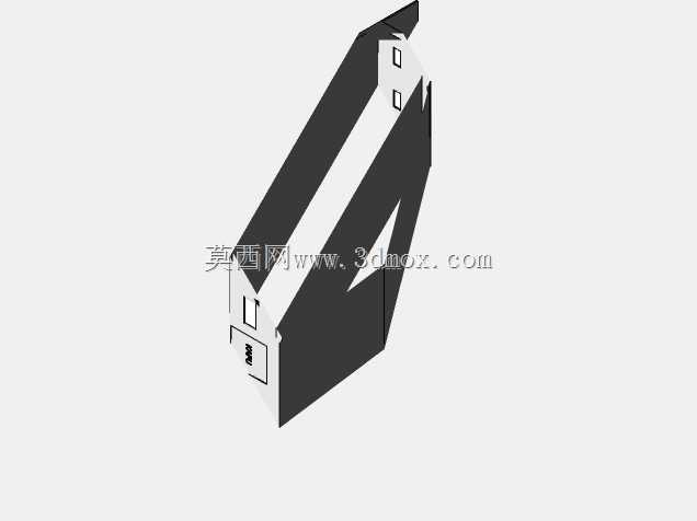 工业大厅轮廓模型