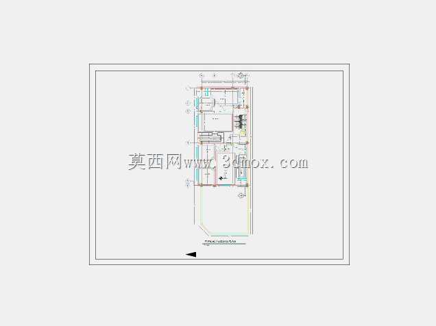 4层公寓平面图