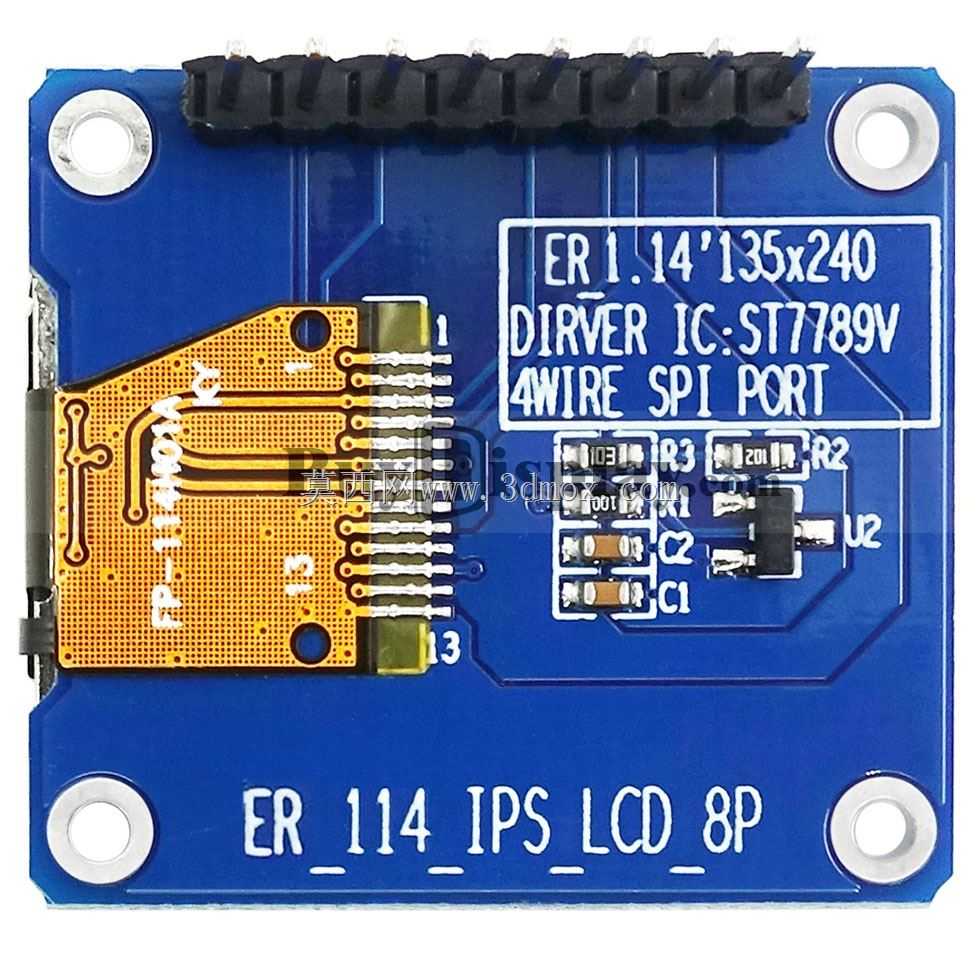 1.14\“用于Arduino Raspberry Pi的TFT IPS LCD显示模块135x240 SPI