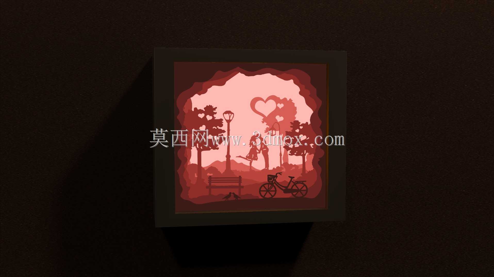 爱公园灯箱