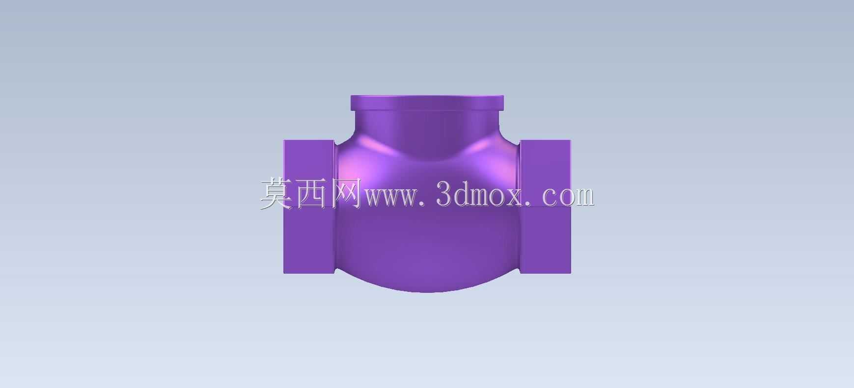 三维CAD基础练习/阀体/Válvula Cuerpo/Autodesk Inventor Pro