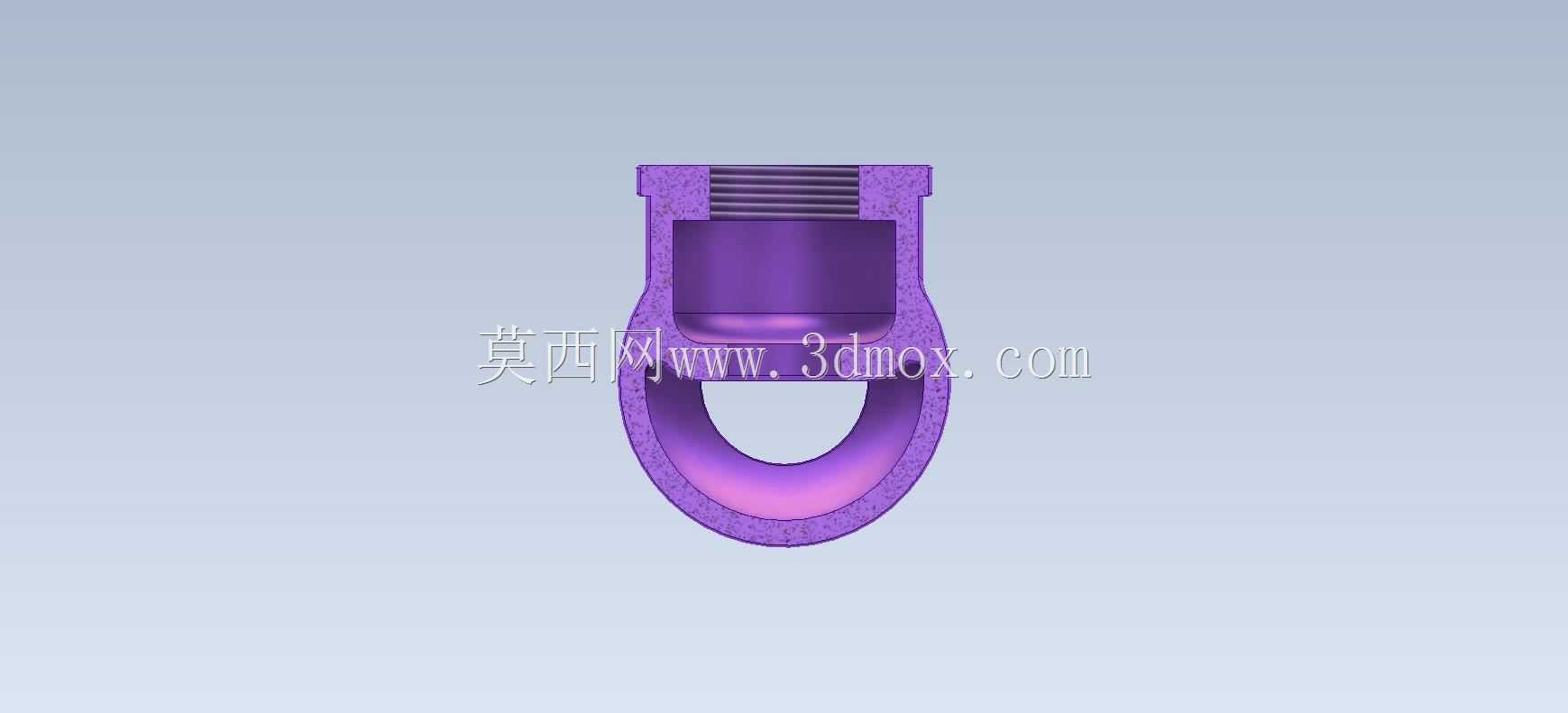 三维CAD基础练习/阀体/Válvula Cuerpo/Autodesk Inventor Pro